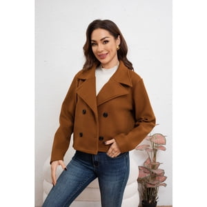 Likeshop - Chaqueta Corta Mujer Formal Otoño Invierno 7574
