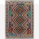 thumbnail image 1 of Alfombra 152x102 Cm Artesanal Kilim Vegi, 1 of 3
