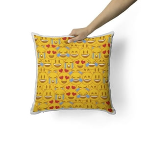 Creango - Cojin Decorativo Emojis Collage