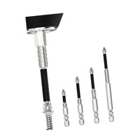 Ioensy - Juego De 4 Brocas Para Destornillador Para Ensamblaje De Muebles, Carpintería Y Bricolaje.