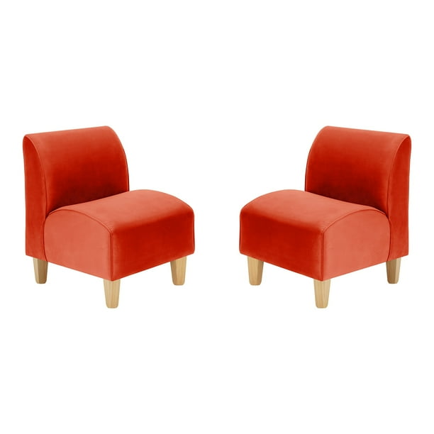 Set Poltrona Soft 1C Felpa 05 Naranja