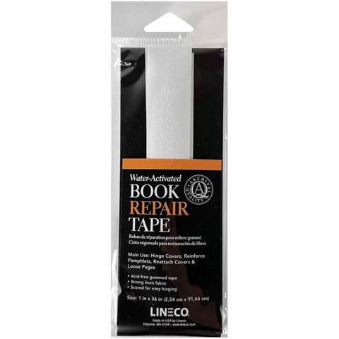 Cinta Engomada Para Restauración De Libros Lineco 2,5X91 Cm