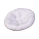thumbnail image 4 of Cojín para asiento de Patio de 60x60cm, almohadillas para silla, almohadillas redondas lavables extraíbles para silla, cojín de repuesto para asiento, Blanco, 4 of 5