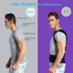 thumbnail image 3 of Back Posture Corrector Adult Back Support Shoulder Lumbar Brace Health Care Support Corset Back Belt Reinforced Belt Lumbar Hot, 3 of 3
