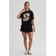 thumbnail image 4 of Polera Mujer Oversize Recogido Negro, 4 of 4