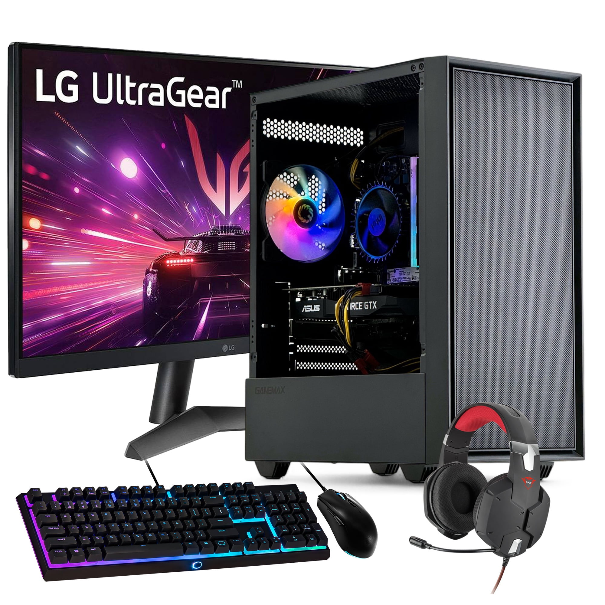 Hyperpc.cl - Pc Gamer + Monitor 24 + Perif: Amd Ryzen 5 8400 16gb 1tb Rtx 3050