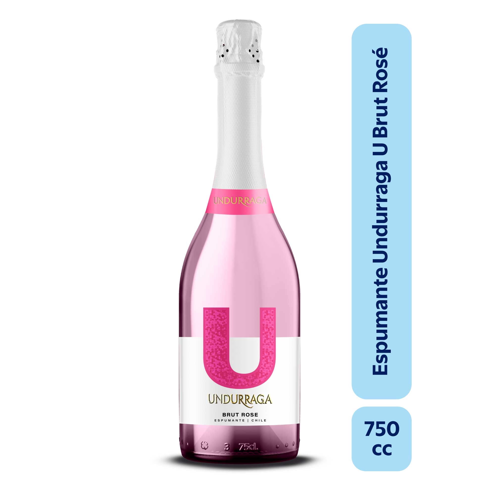 Espumante Brut Rosé Botella 750 ml Undurraga
