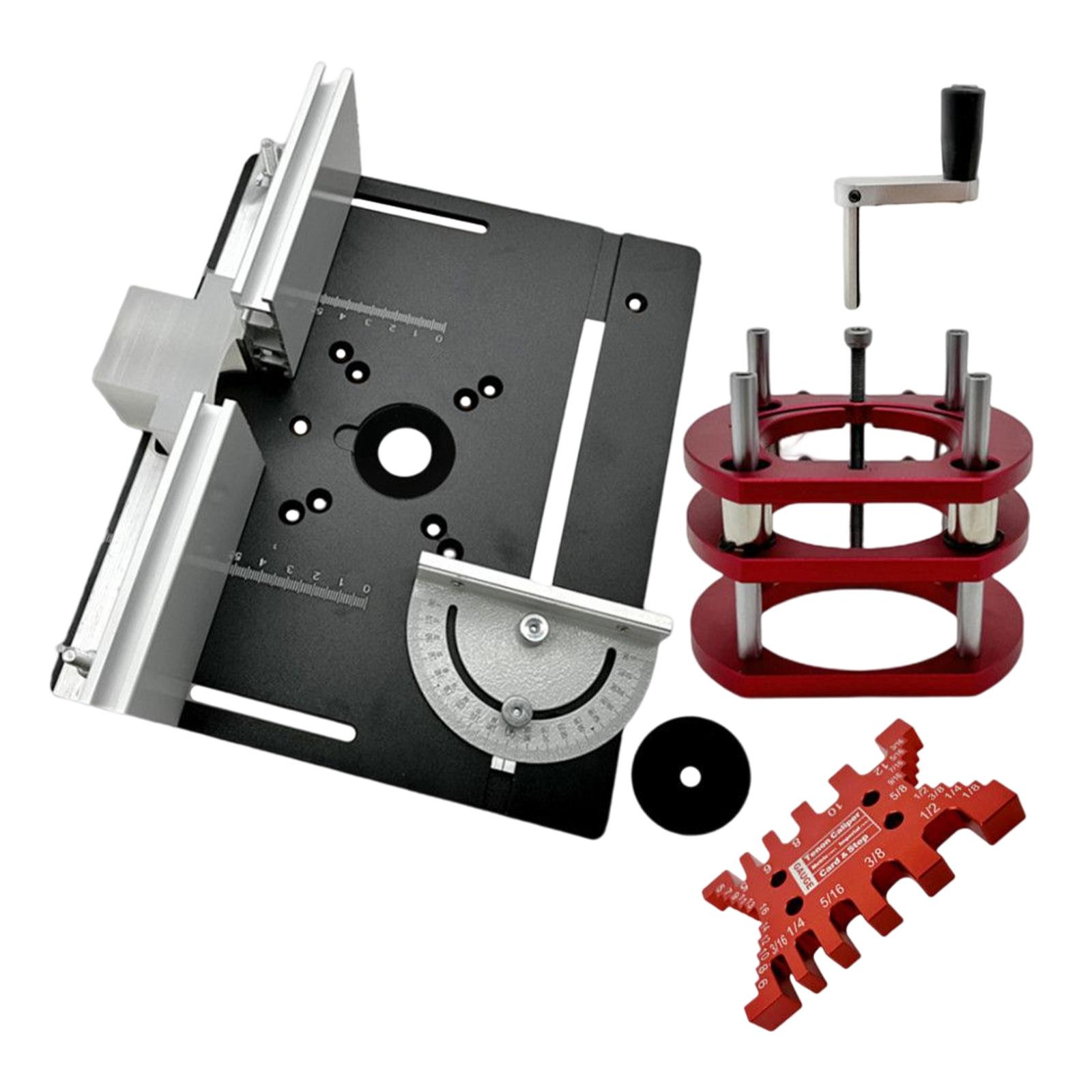 Ioensy - Banco De Trabajo De Elevación De Carpintería Multifuncional Para Máquina De Corte Estilo C