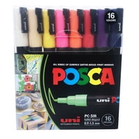 Marcadores Posca 3M Set 16 Colores Basicos
