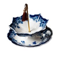 Bothyi - Filtro Colador De Té De Cerámica, Filtro De Té Único De Kung Fu Para Escritorio, Casa De Té