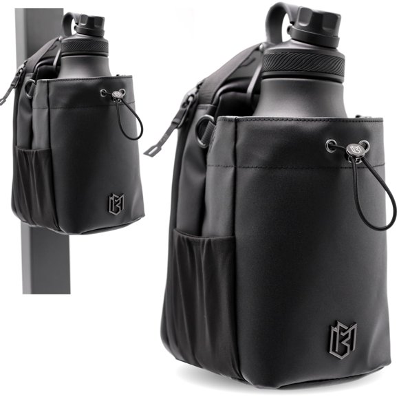 Bolsa Bandolera Magnética para Botella 1900 ml Negra