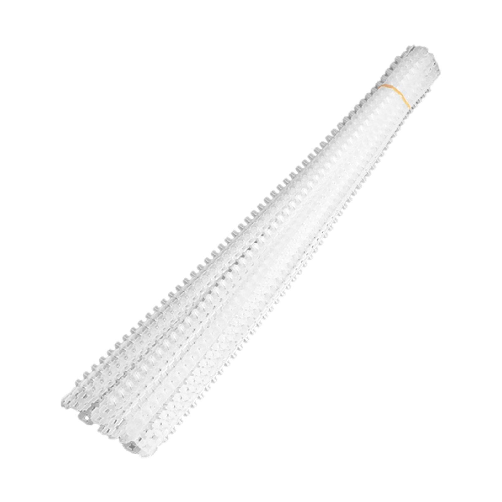 Ioensy - 20 Piezas De Cinturones De Cadena Vacíos Conveniente Cinta De Tornillo De Alimentación Automática Para Tablero De Yeso Blanco