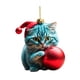 thumbnail image 2 of Decoración Navide?a Para Gatos 2023, Pared, Fiesta Navide?a, Chimenea, Colgante Navide?o, Estilo E, 2 of 3