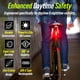 thumbnail image 5 of Luz trasera para bicicleta BLITZU 2024 Cyborg 120T USB-C recargable, 5 of 6