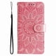 thumbnail image 5 of Funda tipo cartera FOXDOCK para iPhone 16 , diseño girasol en relieve, cuero PU, cierre magnético, soporte y tarjetero, 5 of 5