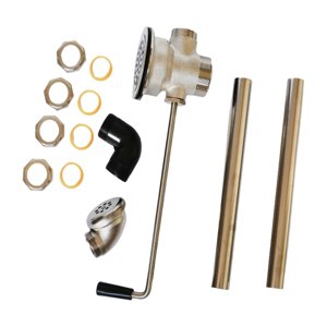 Magideal - Válvula De Drenaje Para Residuos De Fregadero, Abridor De Fregadero, Válvula De Drenaje Giratoria De Acero Inoxidable, Juego De Válvulas De Drenaje Pa