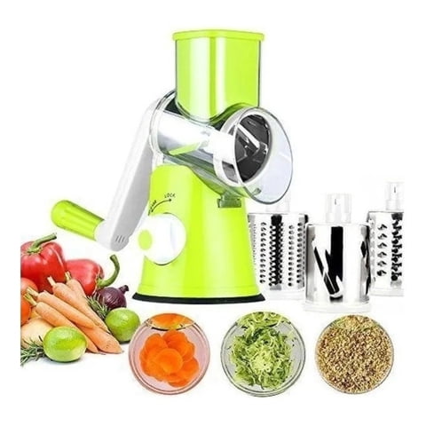 Genérico - Rallador Verduras Frutas Cortador Picador Rebanador Queso