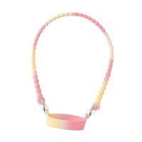 Ioensy - Portabotellas Con Asa Para Deportes Al Aire Libre, Viajes Y Ciclismo, Color Rosa Y Amarillo