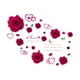 thumbnail image 1 of Adhesivo Decorativo Para Pared Rosas Rojas, 1 of 3