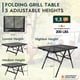 thumbnail image 2 of Mesa plegable para parrilla WildFinder de 91 cm, altura ajustable, 2 of 7