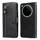 thumbnail image 1 of Funda con Cremallera para OPPO Find X8, Carcasa Cartera de Cuero PU con Soporte y Tarjetero, 1 of 6
