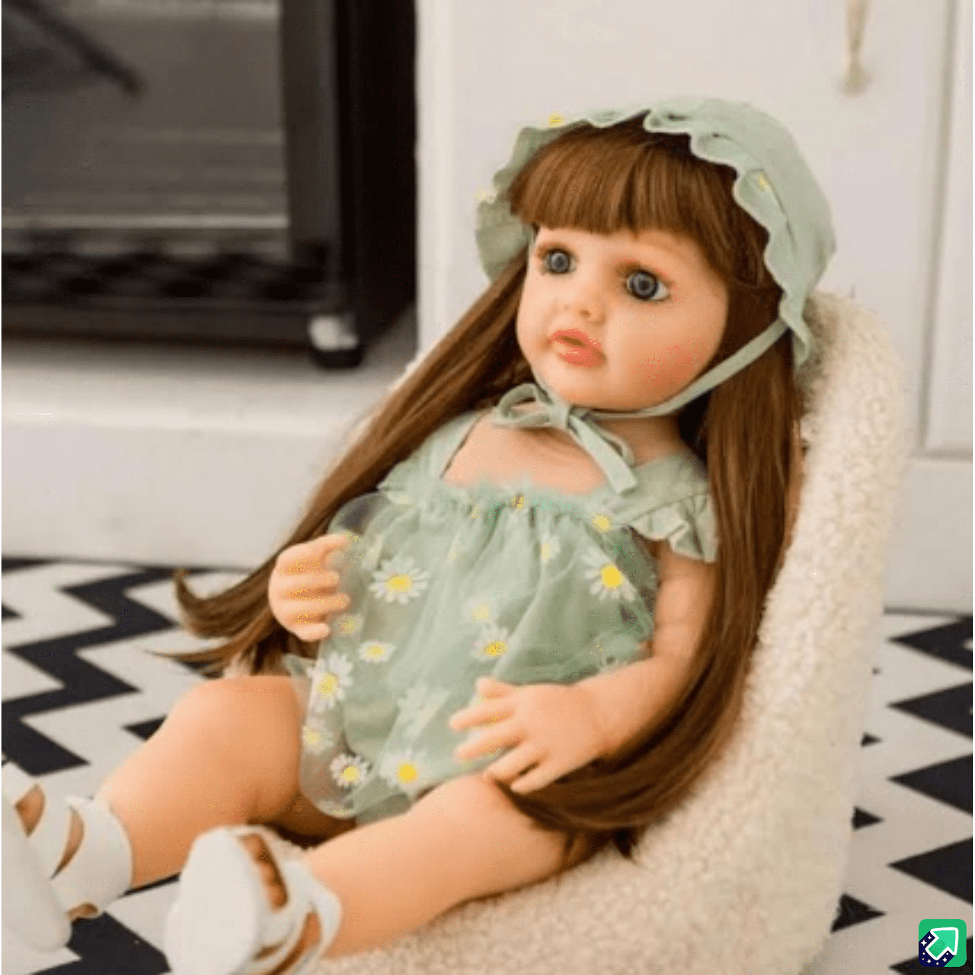 Genérico - Muñeca Reborn Bebe Realista Cuerpo Completo De Silicona 55cm