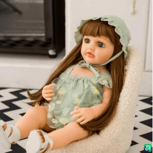 Genérico - Muñeca Reborn Bebe Realista Cuerpo Completo De Silicona 55Cm