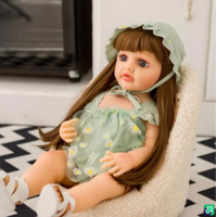 Genérico - Muñeca Reborn Bebe Realista Cuerpo Completo De Silicona 55Cm