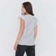 thumbnail image 2 of Blusa Mujer Cuello Mao Vuelos Puntos Blanco Corona, 2 of 5
