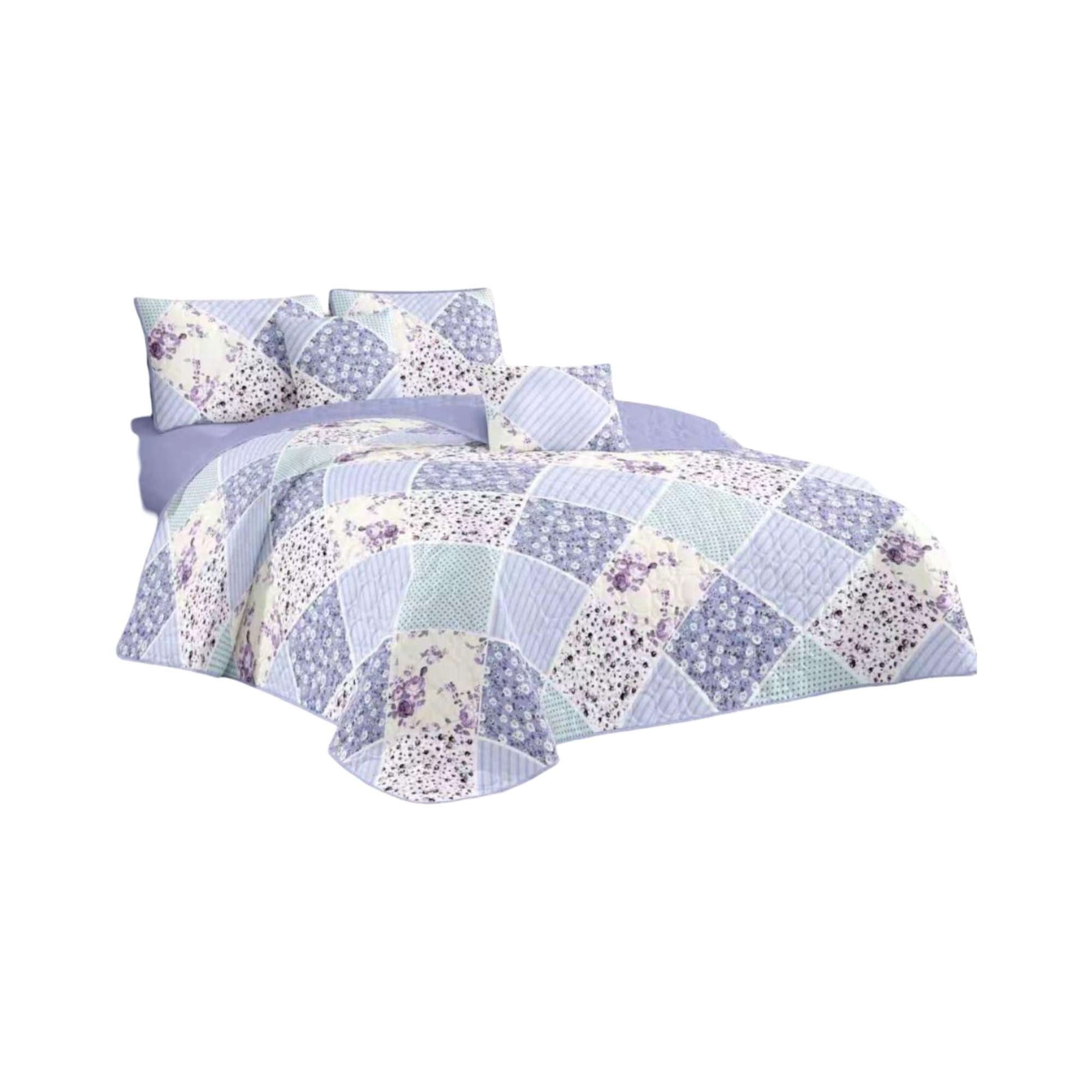Tengfei - Cubrecama Colcha Quilt Verano King