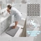 thumbnail image 5 of Alfombra De Baño Espuma Viscoelástica 72 X 24 Cm Antideslizante Lavable Color Gris, 5 of 7