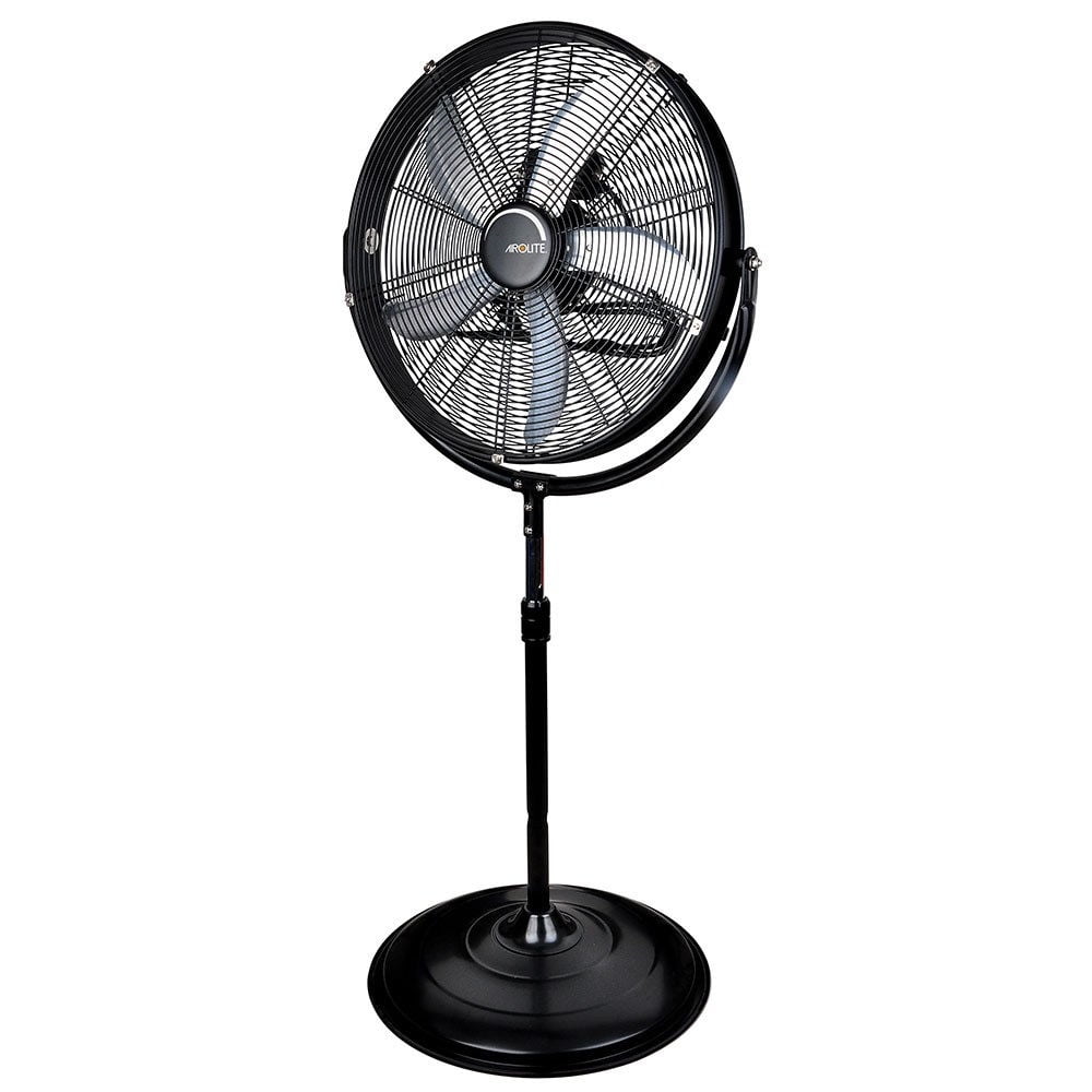 Airolite - Ventilador De Pedestal V20Pav6 20 Pulgadas Alto Rendimiento Negro