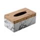 thumbnail image 5 of Caja Rectangular De Madera Para Pañuelos, Funda Para Pañuelos Faciales Para Restaurante Marmoleado, 5 of 5