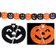 thumbnail image 4 of Guirnalda Calabazas Naranjo Negro 3mts Decoración Halloween, 4 of 4