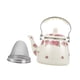 thumbnail image 3 of Tetera Esmaltada Tetera Esmaltada De Porcelana De 3,3 L Para Decoración De Cocina Agua Fría Rosa, 3 of 5