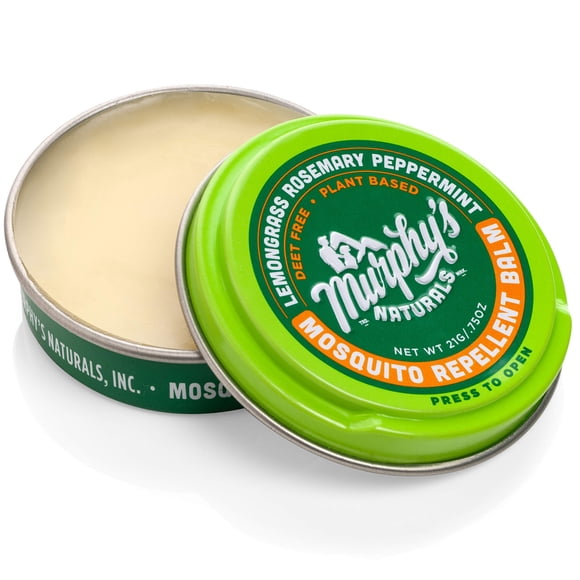 Bálsamo repelente de mosquitos Murphy's Naturals, 22 ml, sin DEET
