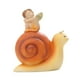 thumbnail image 2 of Figura De Animalito De Jardín En Miniatura, Bonita Figura En Miniatura Para Casa, Maceta, Jardín, 5,5 X 3 X 6 Cm, Caracoles, 2 of 3