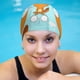 thumbnail image 4 of Kiff Gorro de Natación de Licra, Gorro de Baño de Tela Cómoda, Gorro Elástico Antideslizante para Hombres, Mujeres y Niños, 4 of 6