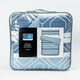 thumbnail image 2 of Quilt Reversible Estam 1.5P Rayas Azul, 2 of 3