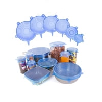 Importclick - Pack 6 Tapas Silicona Menaje Cocina