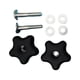 thumbnail image 4 of Kit De 2 Piezas De Perilla De Manija Y Arandela De Perno De Tornillo 107-3844 Repuestos Premium, 4 of 5