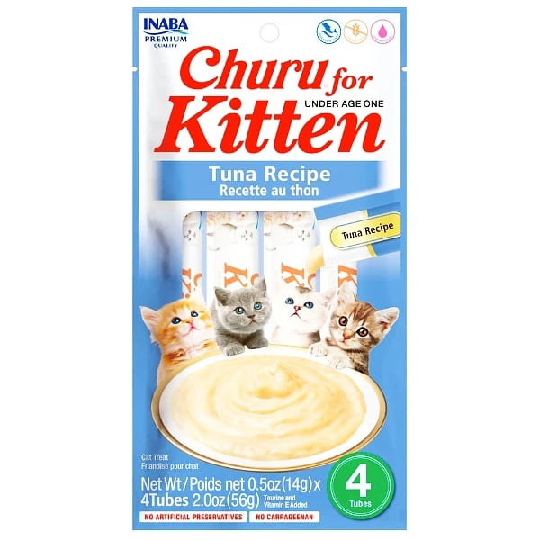 Churu Gatitos / Kitten Atún (4 Tubos X 14 Grs.)