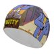 thumbnail image 1 of El niño loco Gorro de Natación de Licra, Gorro de Baño de Tela Cómoda, Gorro Elástico Antideslizante para Hombres, Mujeres y Niños, 1 of 6
