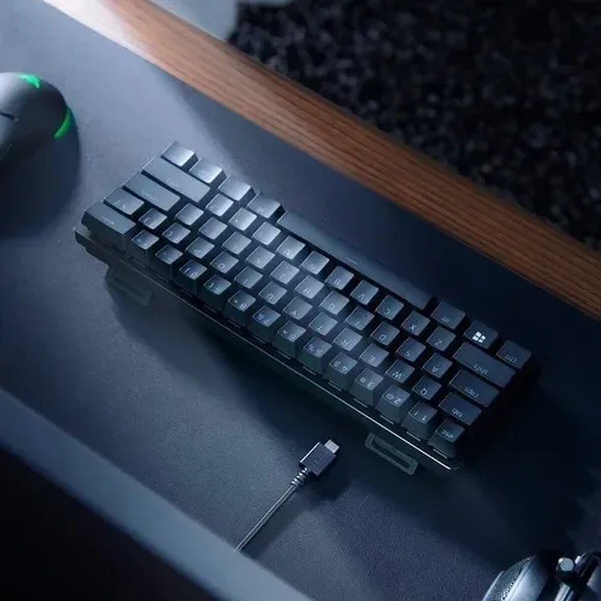 Teclado Gamer Razer Huntsman Mini 60 Switch Aptico Rojo