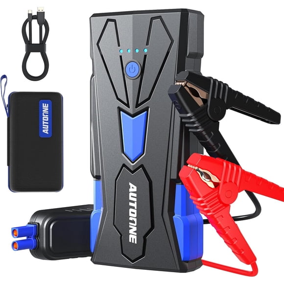 AUTOONE 6000A Car Battery Jump Starter Up to All Gas 12L D