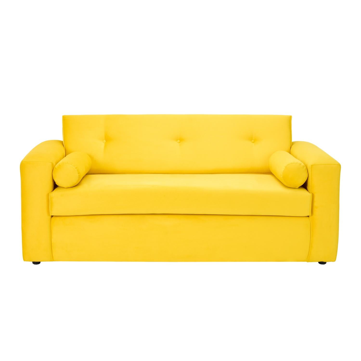 Bodevir - Sofa Vivo 3c Felpa 30 Amarillo