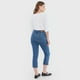 thumbnail image 3 of Jeans Mujer Pescador Straight Fit Azul Medio Corona, 3 of 5
