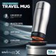 thumbnail image 3 of Taza de café calentada SmartMugg X 560 ml con batería de 8 horas de duración, 3 of 8