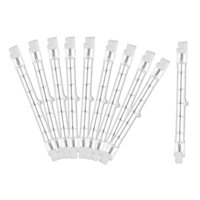 Magideal - 10X Luces De Inundación De Filamento Tubo De Luz R7S Reflectores De Ahorro De Energía Tubos Halógenos Para Paisaje Hogar Oficina Sala De Exposición De Estilo C