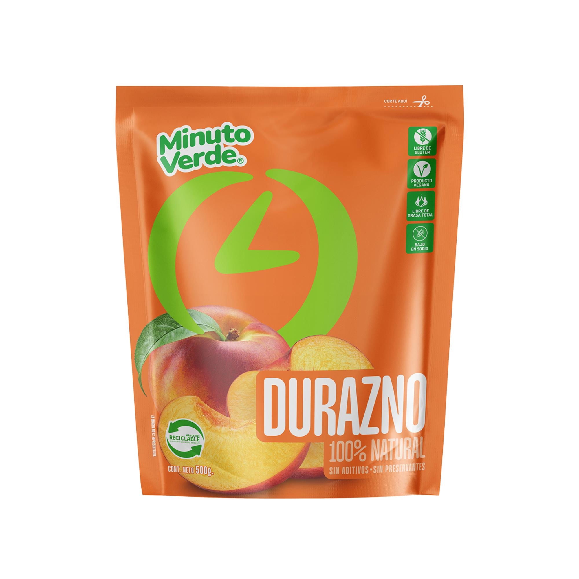 Durazno Congelado 500 g Minuto Verde